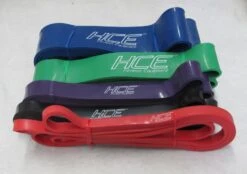 Fitness And Sport 5pcs Strength Band Resistance Band Pack Include 5 Bands