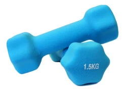 Fitness And Sport Pair Of 1.5kg Neoprene Dumbbell