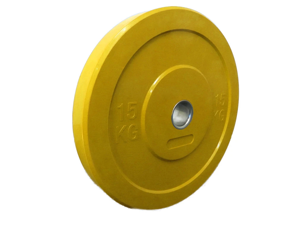 Fitness And Sport 15kg Olympic Bumper Plate - Image 2