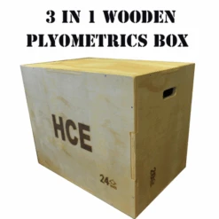Fitness And Sport 3 In 1 Wooden Plyometric Box