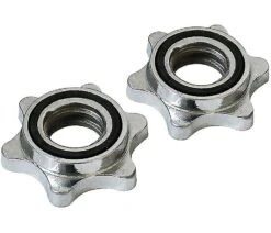 Fitness And Sport Pair Of Standard Star Collars Spin Lock 28mm