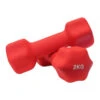 Fitness And Sport Pair Of 2kg Neoprene Dumbbell