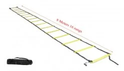Fitness And Sport Agility Speed Ladder 8 Metres With Carry Bag