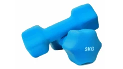 Fitness And Sport Pair Of 3kg Neoprene Dumbbell