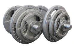Fitness And Sport 40kg Standard Hammertone Dumbbell Set