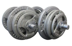 Fitness And Sport 50kg Standard Hammertone Dumbbell Set