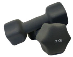 Fitness And Sport Pair Of 7kg Neoprene Dumbbell