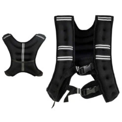 Fitness And Sport Weighted Vest W/Mesh Bag Adjustable Buckle For Resistance Running & Fitness Training