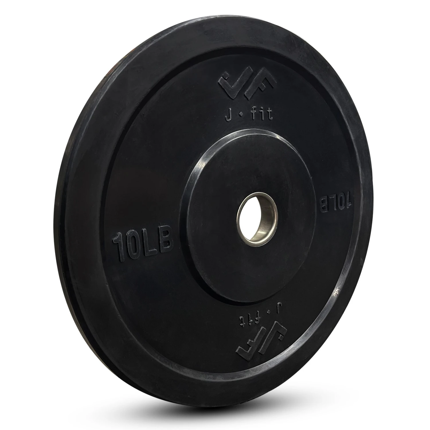 Fitness And Sport JFIT Black Olympic Bumper Plate 10LB 25LB 35LB 45LB - Image 7