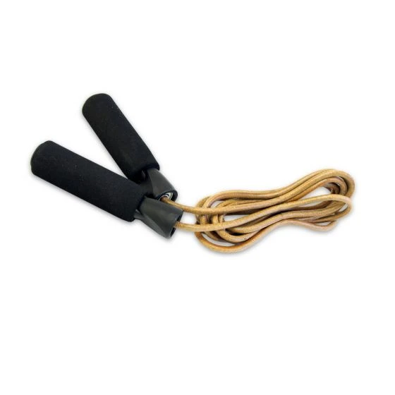 Fitness And Sport Leather Jump Rope