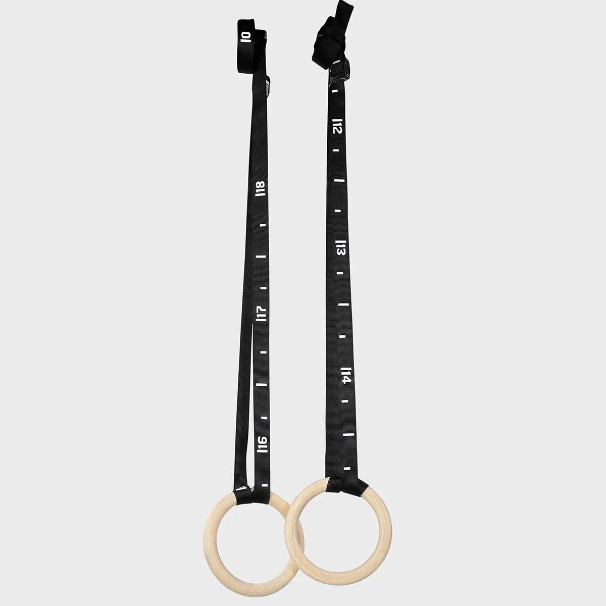 Fitness And Sport Wooden Gymnastic Rings - Image 2